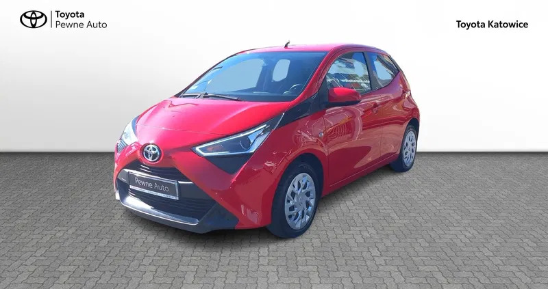 toyota aygo śląskie Toyota Aygo cena 46900 przebieg: 59850, rok produkcji 2021 z Szamocin